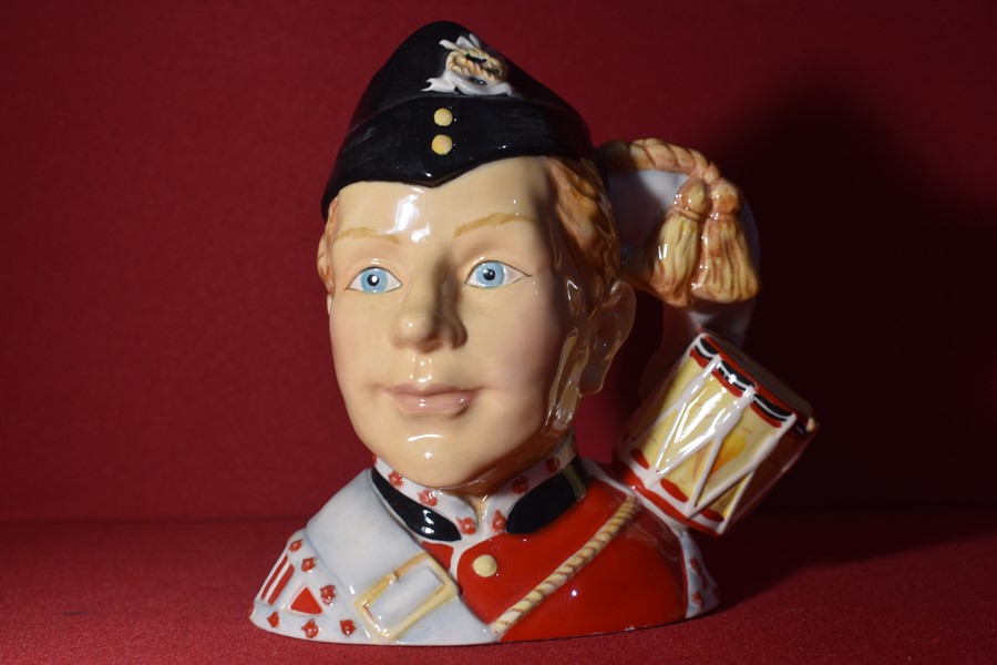 ROYAL DOULTON JUG NORTH STAFFORDSHIRE DRUMMER BOY-SOLD